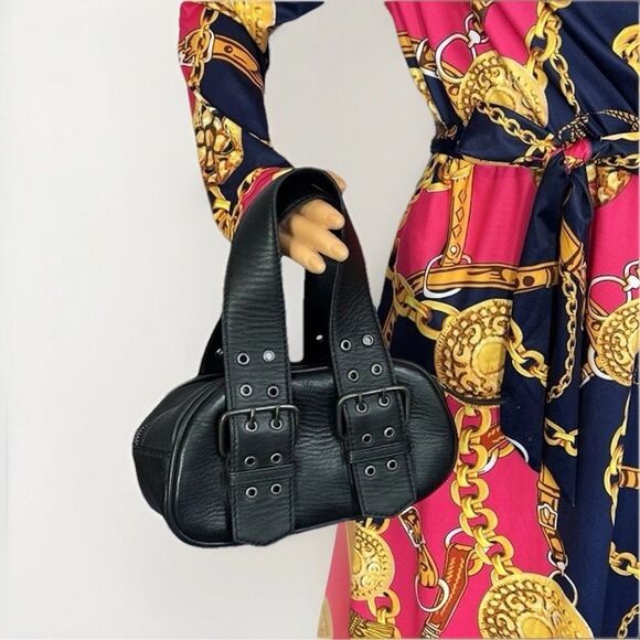 Free People Black Satchel - Picture 1 of 13